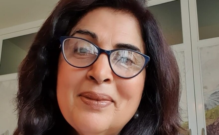 Urvashi Sahni of India, founder of a group that tackles gender discrimination: "After my walk in the morning, I come back, sit to face the sun, do a sun salutation, and I say some Vedic chants."