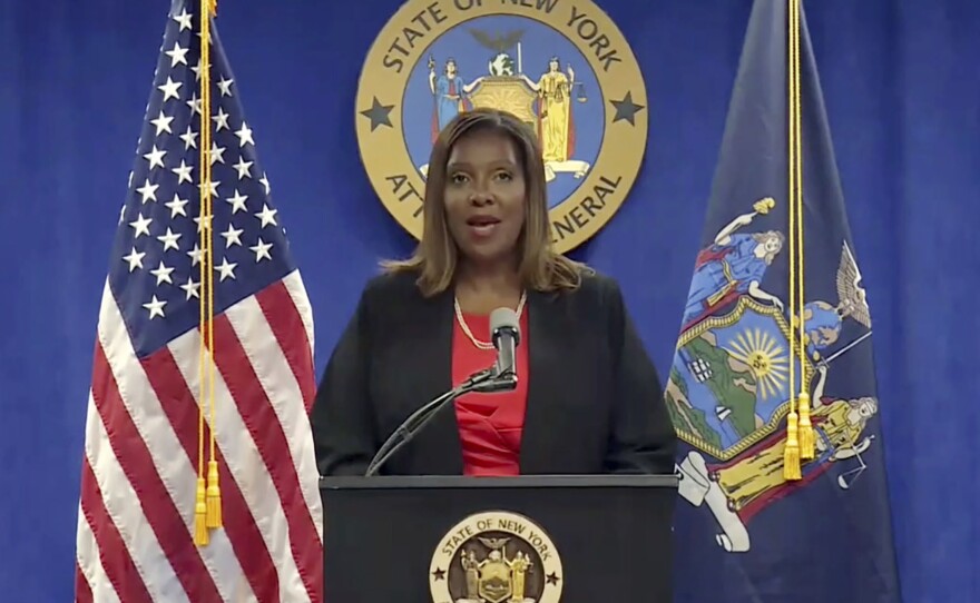 New York State Attorney General Letitia James announced that an investigation into New York Gov. Andrew Cuomo found that he sexually harassed multiple current and former state government employees.