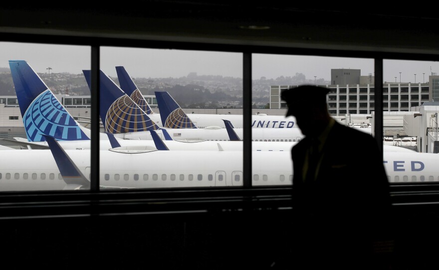 United Airlines says it plans to furlough up to 36,000 employees as the pandemic continues to batter the travel industry and much of the economy.