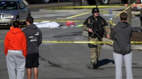 The Virginia Tech campus is reeling after the confirmation of two deaths: a Virginia Tech police officer shot during a routine traffic stop and a second victim found at the university's Cage parking lot. Authorities are looking for the gunman.