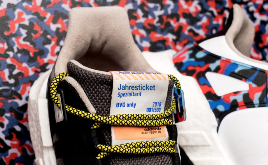 Sneaker company Overkill teamed up with Adidas and BVG, the German public transit authority, to create a shoe that has a built-in metro ticket.