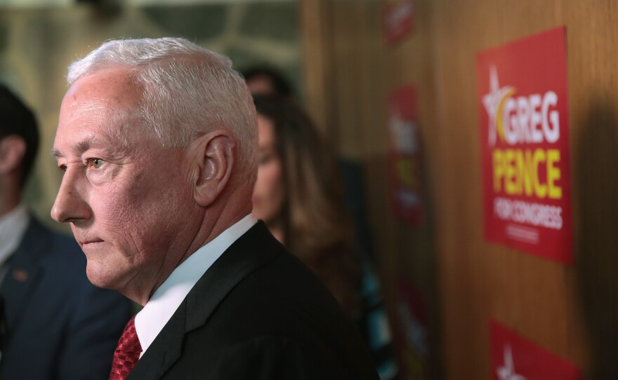 Mike Pence's brother, Indiana Rep. Greg Pence, is seen in 2018.