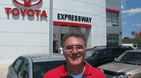 At Expressway Toyota in Boston, co-owner Robert Boch says sales are rebounding thanks to loyal customers and big incentives such as zero percent financing.