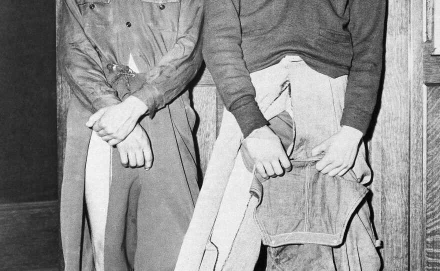 In 1943, Noe Vasquez and Joe Vasquez — both 18 years old but not relatives — told Los Angeles police that they were roughed up by sailors who tore their zoot suit-style clothes. (And if we may offer a bit of commentary here: Peep the swag, though.)