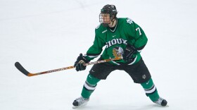 The University of North Dakota's Hockey Team is favored to win the NCAA championship.