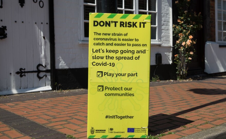 In the U.K. the Delta variant, or B.1.617.2, is now the dominant strain of SARS-COV-2 and is causing surges in parts of the country.