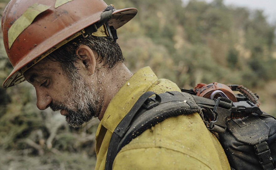 Crew boss Tim Brewer, one of the wildland firefighters profiled in "Wildland."