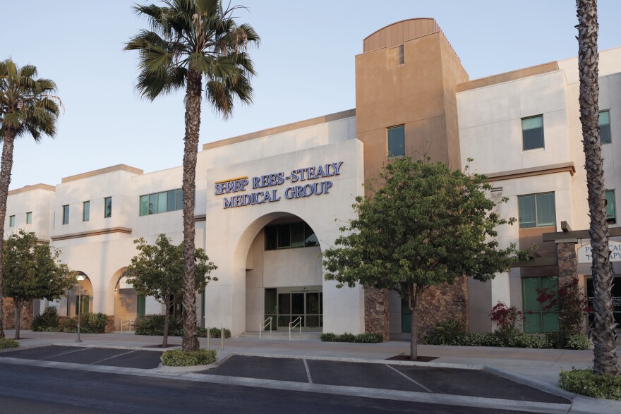 The Sharp Rees-Stealy Otay Ranch Medical Center is shown in an undated image before construction.