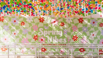 Spring vibes at Belmont Park