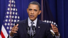 U.S. President Barack Obama holds a press conference in the Eisenhower Executive Office Building February 15, 2011 in Washington, DC.