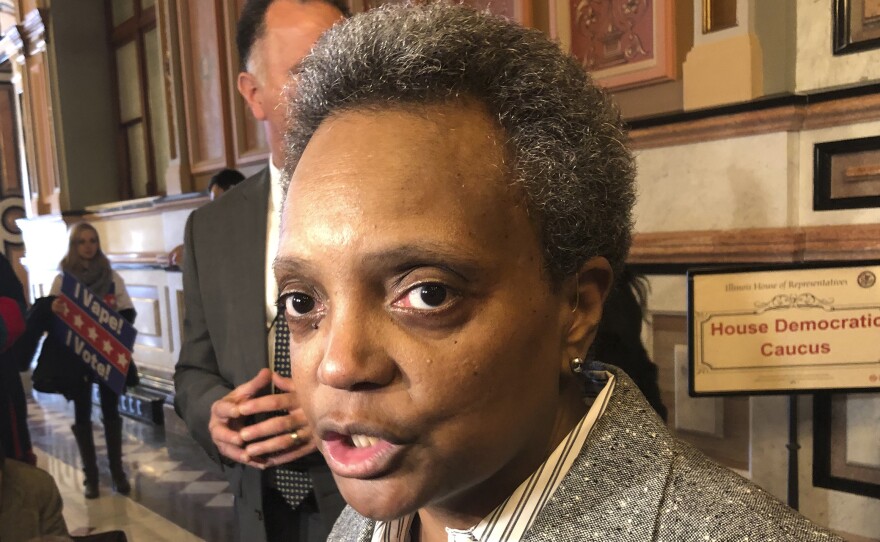 Chicago Mayor Lori Lightfoot is urging potential witnesses of the shooting to come forward and assist police with the investigation. "We can't normalize this kind of behavior," she said.