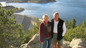 Beverly Kurtz and Tim Guenthner live near Gross Reservoir outside Boulder, Colo. They oppose a an expansion project that would raise the reservoir's dam by 131 feet.