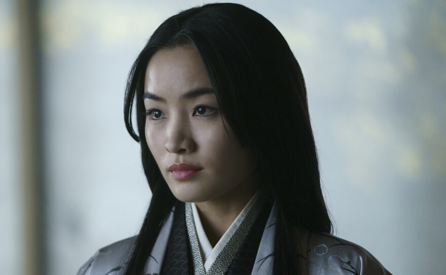 Anna Sawai plays translator Toda Mariko in the new FX series <em>Shōgun</em>.