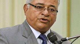 Assemblyman Rocky Chavez, R-Oceanside, is shown speaking at the Capitol in Sacramento, Sept. 3, 2013. 