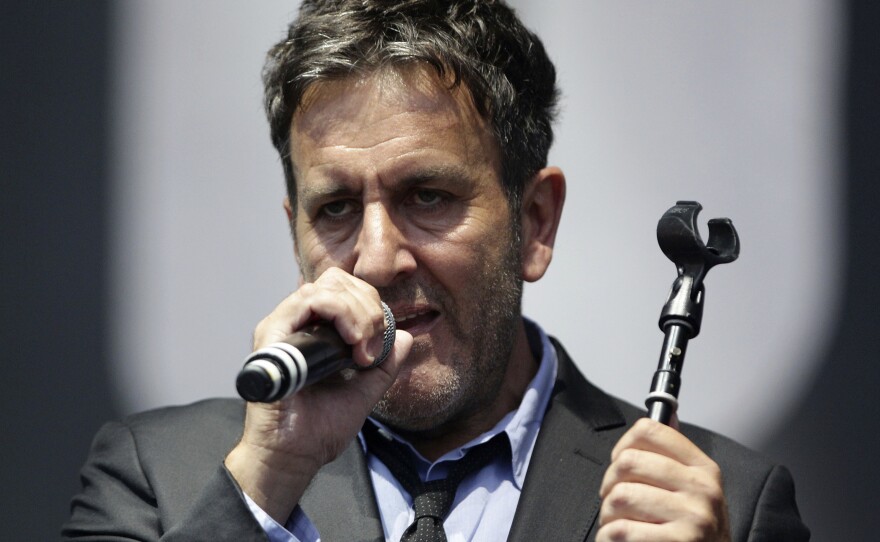 Musician Terry Hall of The Specials performs on the Main Stage, at the Isle of Wight Festival in Seaclose Park, Newport, Isle of Wight, England, on June 14, 2014.