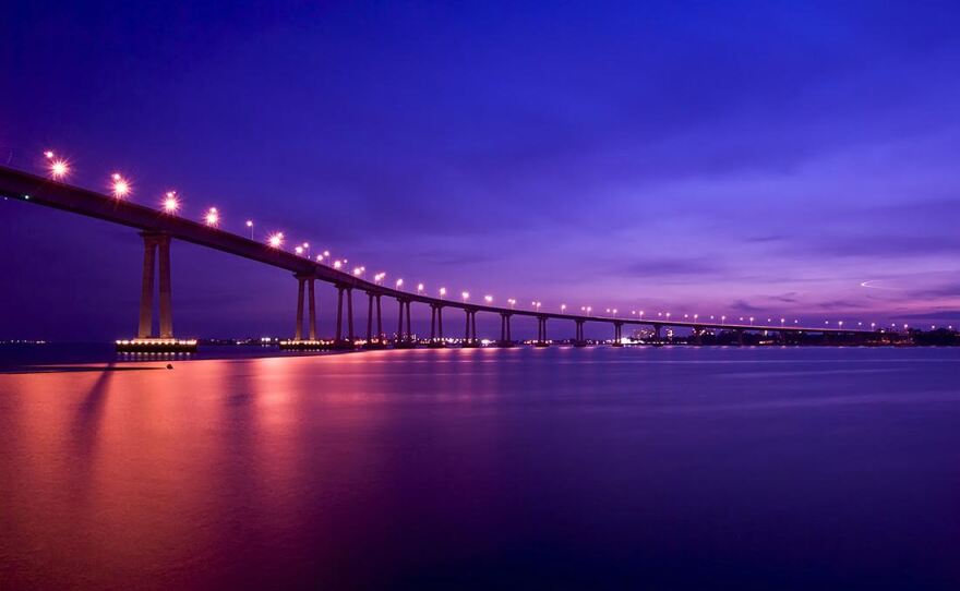 This undated photo shows the San Diego Coronado Bay Bridge.