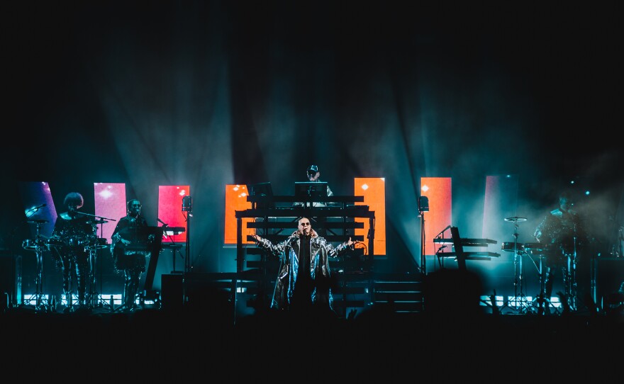 Pet Shop Boys in concert, captured live from Royal Arena, Copenhagen, on July 7, 2023, during the duo's critically acclaimed tour, “Dreamworld: The Greatest Hits Live.”