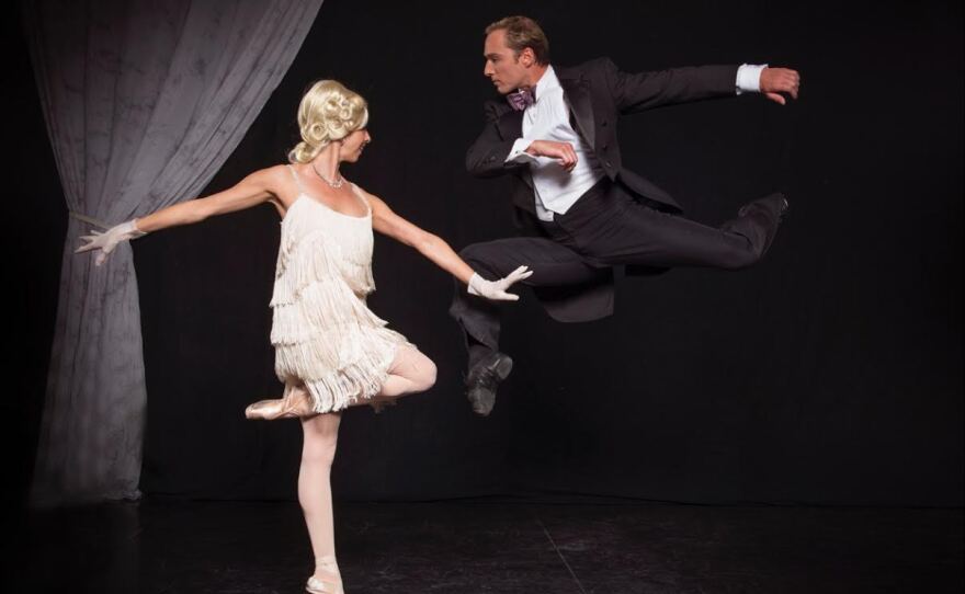 A scene from California Ballet's "The Great Gatsby."