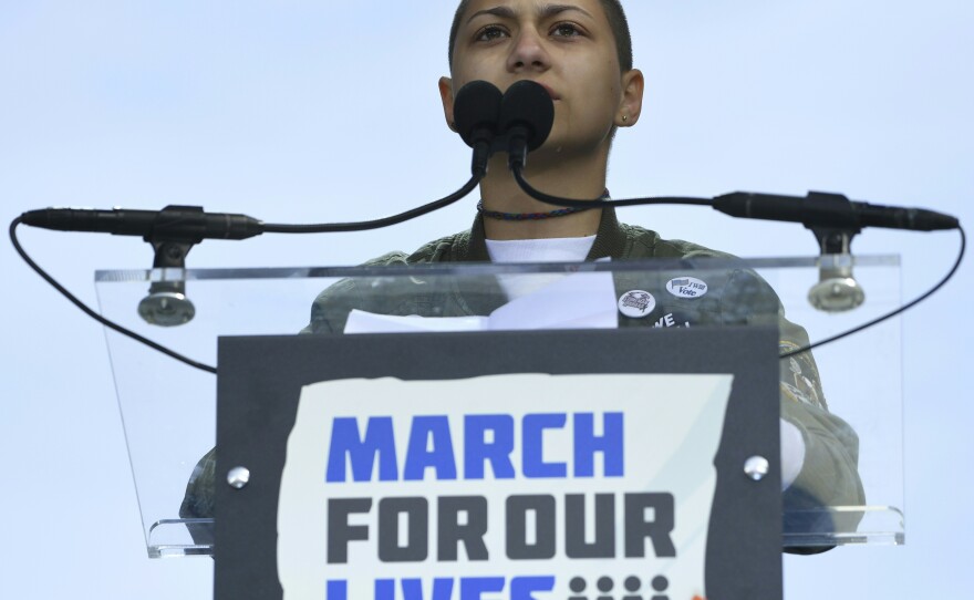 In Washington, D.C., Parkland survivor Emma Gonzalez held the stage for more than six minutes, the amount of time the gunman carried out his deadly assault on her high school.