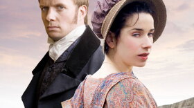 Sally Hawkins (right) appears as Anne Elliot, destined for spinsterhood at age 27 after being persuaded eight years earlier to refuse the proposal of dashing Captain Wentworth (Rupert Penry-Jones, left). Then chance brings them together again.