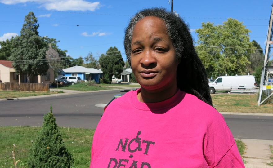 Anita Cameron, a board member of the group "Not Dead Yet," opposes Proposition 106.