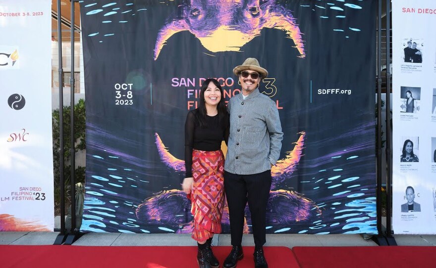 Emma Francisco and Benito Bautista keep setting the bar higher for their San Diego Filipino Film Festival. Here they are on the opening day of the 2023 festival. Oct. 3, 2023