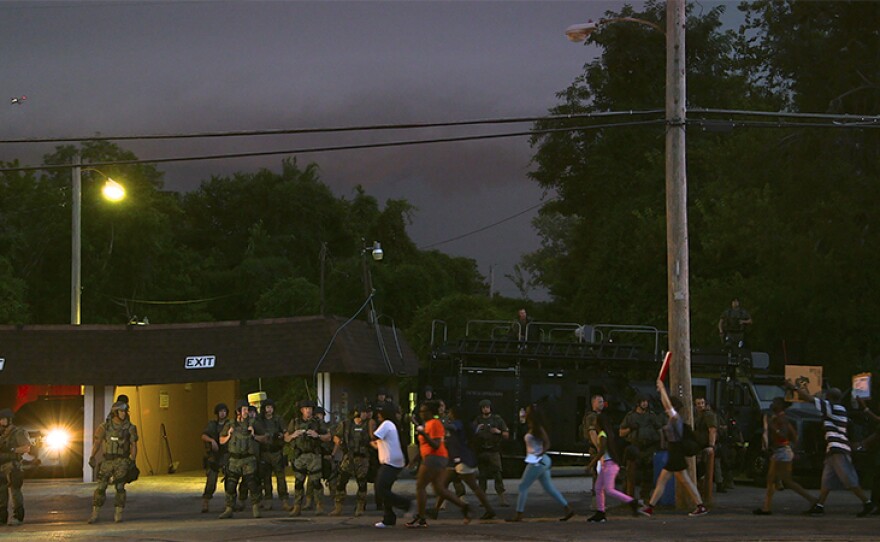 Ferguson, MO. - Aug. 20, 2014.