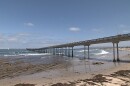 The Ocean Beach Pier is shown on May 7, 2021.