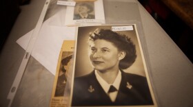 Robinson who served in the WAVES, a U.S. Navy’s women’s reserve program during World War II. Feb. 15, 2017.