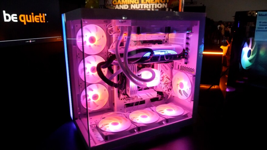 Scenes from the convention floor at TwitchCon on Sept. 20, 2024 at the San Diego Convention Center.
