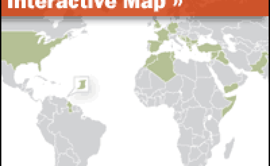 Click for an interactive map showing al-Qaida and al-Qaida-inspired groups around the world