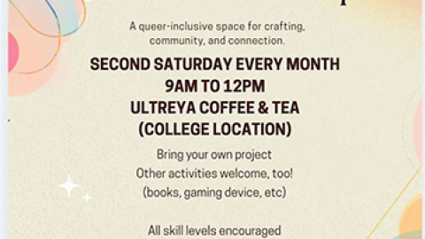'Stitch N Bitch' (Queer Craft Meet-Up)