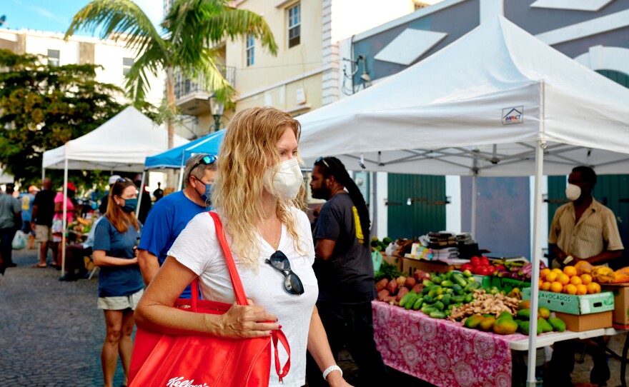 After 26 years, my mom finally brings me to the local farmers' market.