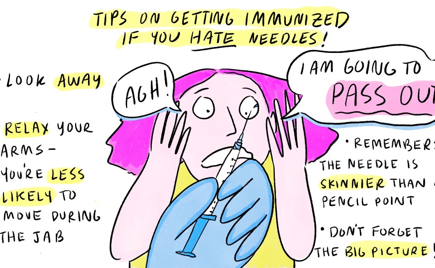 Coronavirus FAQ: I'm Afraid Of Needles. Does The COVID-19 Vaccine Hurt?