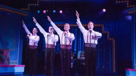 Live performance shot from the "Forever Plaid 20th Anniversary Special."