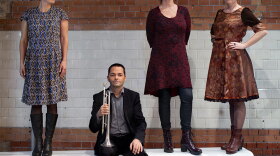 On the new album <em>Rímur, </em>Trio Mediaeval teams up with trumpeter Arve Henriksen.