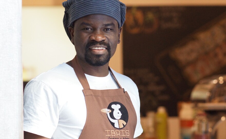 Ibrahim Songne, an immigrant from Burkina Faso, opened a pizza spot called IBRIS in the Italian town of Trento. He overcame local prejudices — and now has been named to a list of the world's top 50 pizzerias.