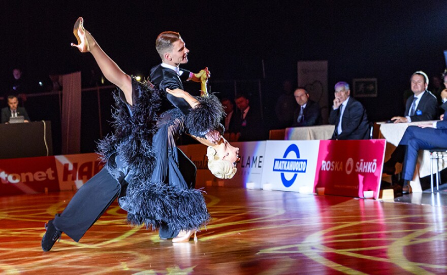 Dancers Dmitry Zharkov and Olga Kulikova of Russia. The WORLD DANCESPORT GRANDSLAM SERIES is back, featuring the best competitive dancers in the world vying for the most prestigious titles and the prize money in the world of dance.