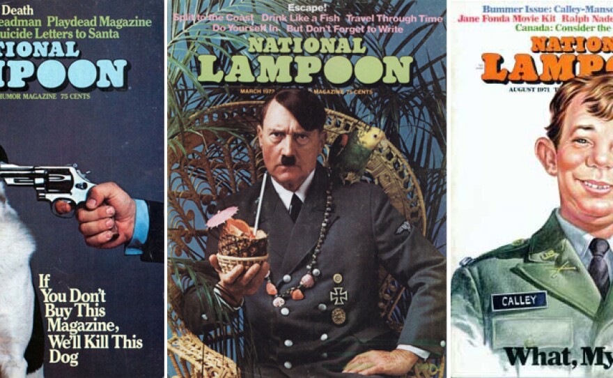 A trio of famous covers from National Lampoon.