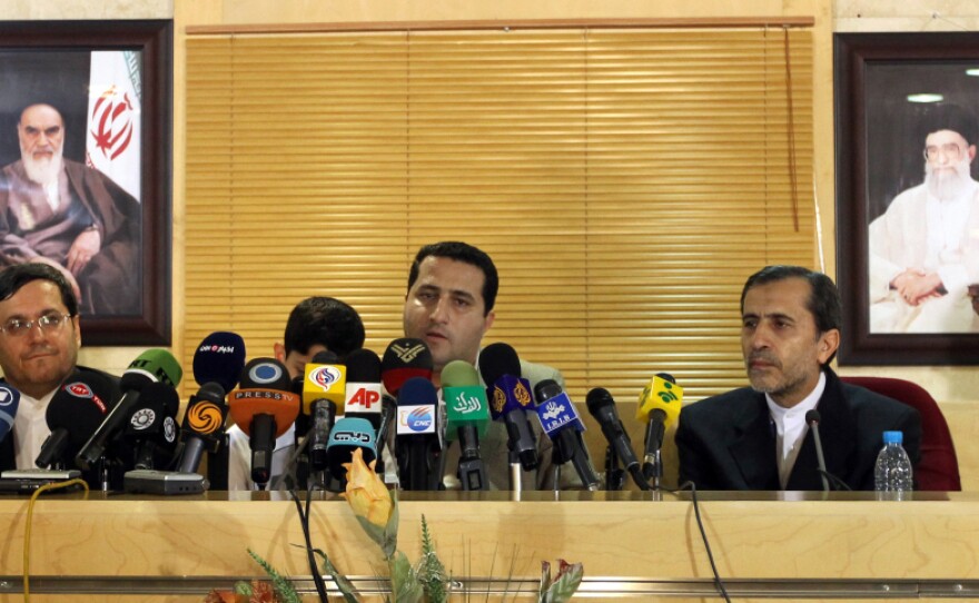 Iranian nuclear  scientist Shahram Amiri speaks on his return to Tehran in 2010. Suspected of defecting to the CIA after he disappeared in 2009, Amiri resurfaced in Washington in 2010 and accused the CIA of kidnapping.  Georgetown professor Paul Pillar says it's a case where intelligence  agencies are uncertain of "where the loyalties of the people  they're dealing with ultimately lie."