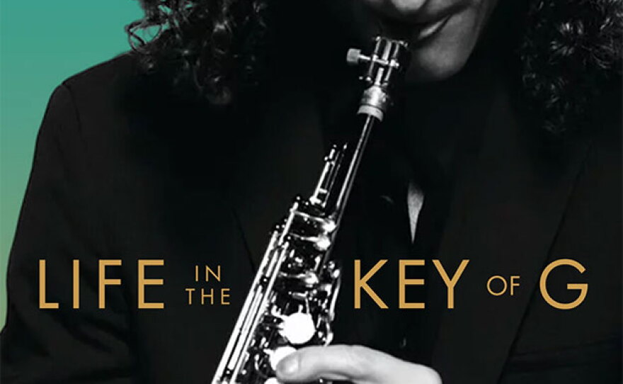 The book cover for "Life in the Key of G" by Kenny G and Philip Lerman is shown.
