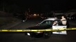 The scene after a San Diego Sheriff's deputy accidentally shot a Spring Valley homeowner who had called police to report a suspicious noise, Aug. 19, 2012.