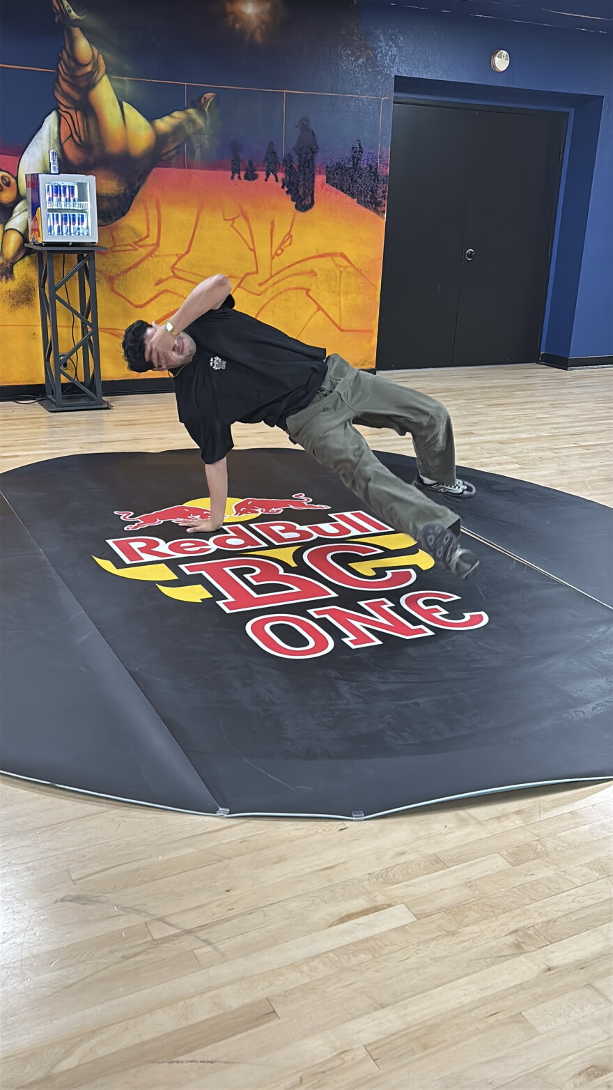 Luis Prado breaking at Culture Shock in San Diego on Aug. 5, 2026.