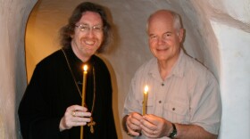 "Mysteries Of The Jesus Prayer" focuses on the ancient and obscure Christian prayer first recited by the Apostles more than 2,000 years ago in the Egyptian desert. During the film, the Very Rev. Dr. John McGuckin and Dr. Norris J. Chumley (both pictured) travel to the caves, monasteries and convents where the faithful still chant this ancient meditation.