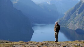Richard Bangs in Sognefjord. In his latest "Adventures With Purpose" special, Bangs goes in search of the modern-day Viking spirit in Norway's forbidding Arctic north, its mountainous sea coast and its bustling cities. 