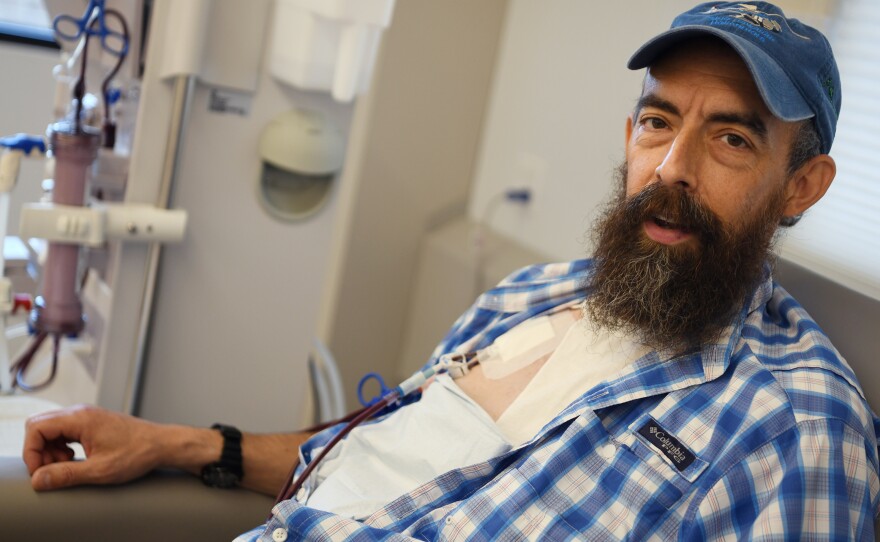 "To me, it's so outrageous that I just have to laugh," said Sov Valentine about the huge bill for dialysis treatments he received.