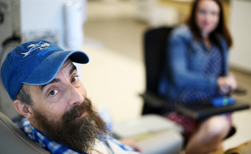 Sovereign Valentine, a personal trainer in Plains, Mont., needs dialysis for his end-stage renal disease. When he first started dialysis treatments, Fresenius Kidney Care clinic in Missoula charged $13,867.74 per session, or about 59 times the $235 Medicare pays for a dialysis session.