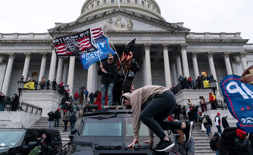Americans watched the Capitol riot unfold on TV or the internet.