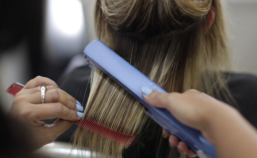 Adriana Guedes has her hair straightened by hair dresser Tania Machado at a salon in Ipanema, Rio de Janeiro, on Feb. 3, 2011. High levels of formaldehyde used in the hair straightening treatments have caused concern, both for stylists and their clients, and in some places, the treatments have been banned, regulated or reformulated.