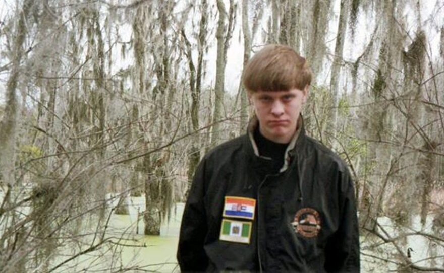 An undated handout photo provided by the Berkeley County, S.C., government shows Dylann Roof at an unknown location.